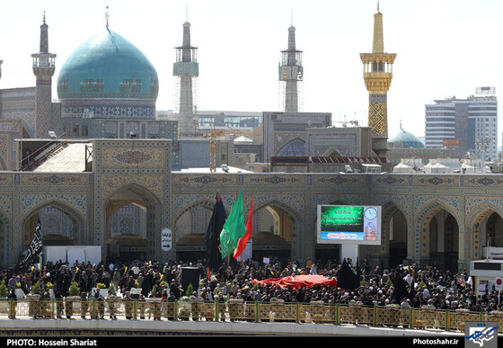 گزارش تصویری : اجتماع عظیم عزاداران فاطمی | عکس : حسین شریعت 