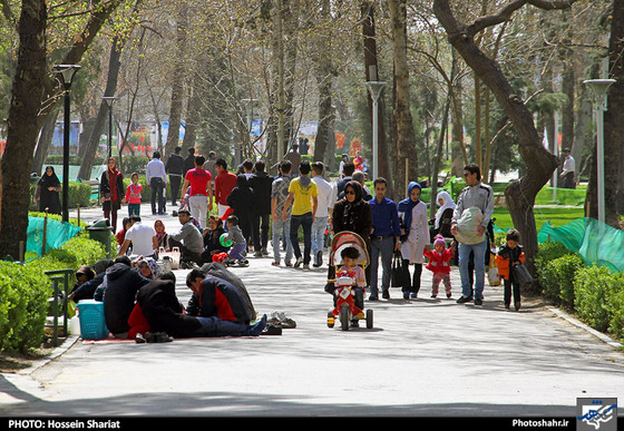 گزارش تصویری : روز طبیعت در مشهد | عکس : حسین شریعت
