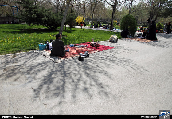 گزارش تصویری : روز طبیعت در مشهد | عکس : حسین شریعت