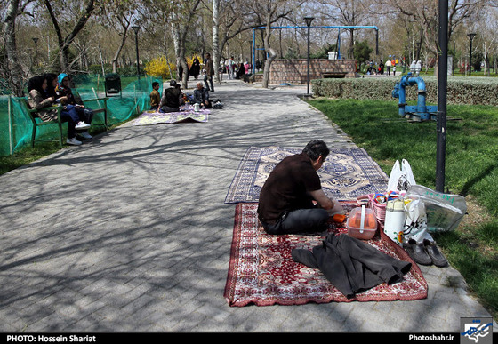 گزارش تصویری : روز طبیعت در مشهد | عکس : حسین شریعت