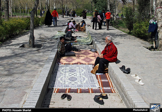 گزارش تصویری : روز طبیعت در مشهد | عکس : حسین شریعت