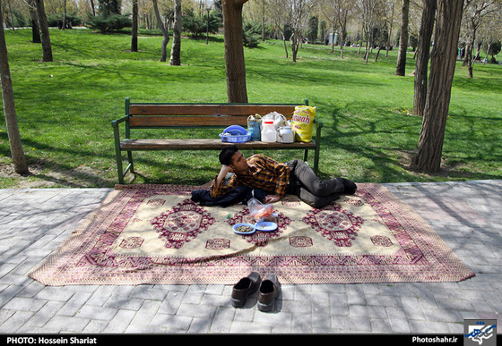 گزارش تصویری : روز طبیعت در مشهد | عکس : حسین شریعت