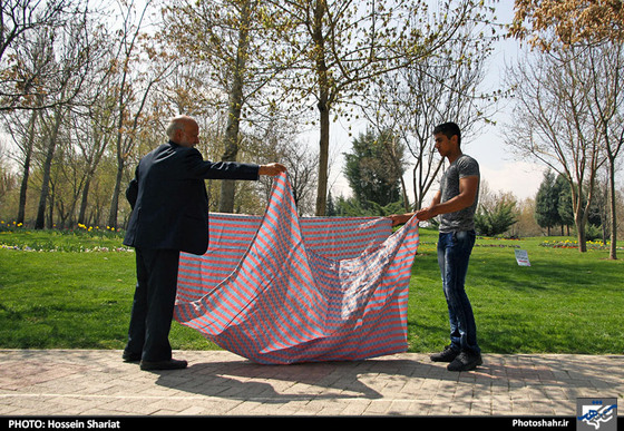 گزارش تصویری : روز طبیعت در مشهد | عکس : حسین شریعت