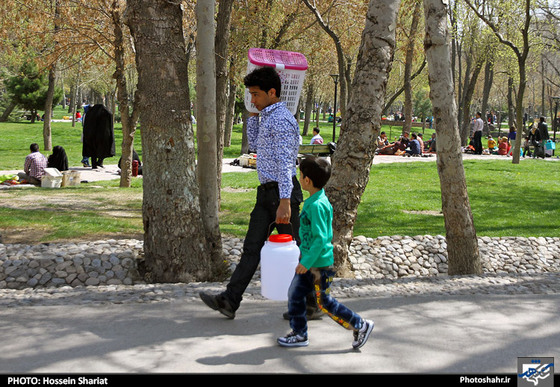 گزارش تصویری : روز طبیعت در مشهد | عکس : حسین شریعت
