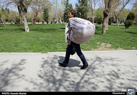 گزارش تصویری : روز طبیعت در مشهد | عکس : حسین شریعت
