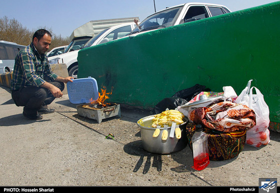 گزارش تصویری : روز طبیعت در مشهد | عکس : حسین شریعت