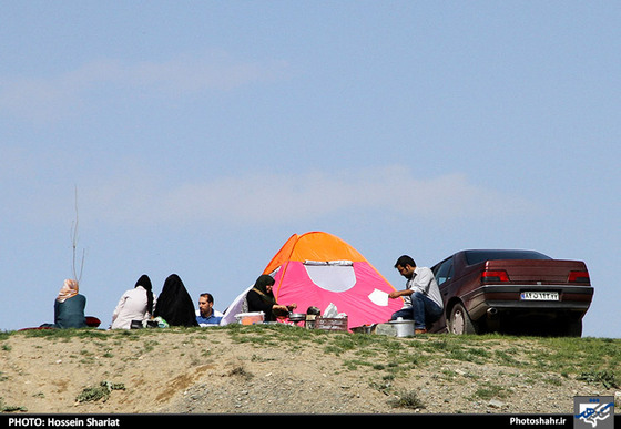 گزارش تصویری : روز طبیعت در مشهد | عکس : حسین شریعت