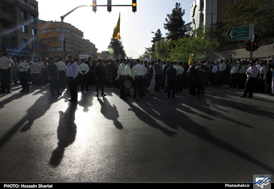 تجمع مردم مشهد در اعتراض به جنایات عربستان  | عکاس : حسین شریعت