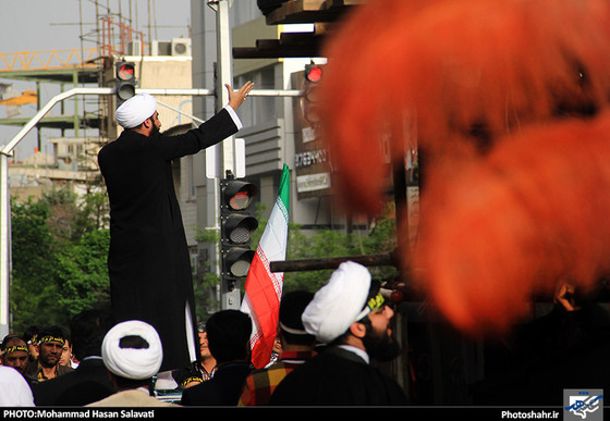  تجمع مردم و هیئات مذهبی مشهد در اعتراض به جنایات آل سعود | عکاس : محمد حسن صلواتی