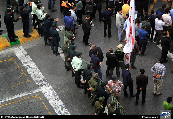  تجمع مردم و هیئات مذهبی مشهد در اعتراض به جنایات آل سعود | عکاس : محمد حسن صلواتی