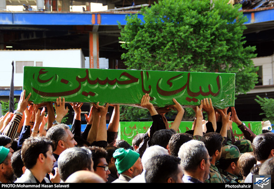 گزارش تصویری | تشییع دو شهید مدافع حرم در مشهد | عکاس : محمد حسن صلواتی