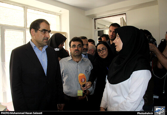 گزارش تصویری | آیین افتتاحیه تامین مراقبت‌های اولیه سلامت در مناطق حاشیه شهر مشهد با حضور وزیر بهداشت | عکاس : محمد حسن صلواتی