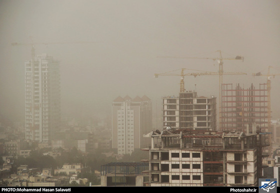 گزارش تصویری | هوای غبار آلود مشهد | عکاس : محمد حسن صلواتی