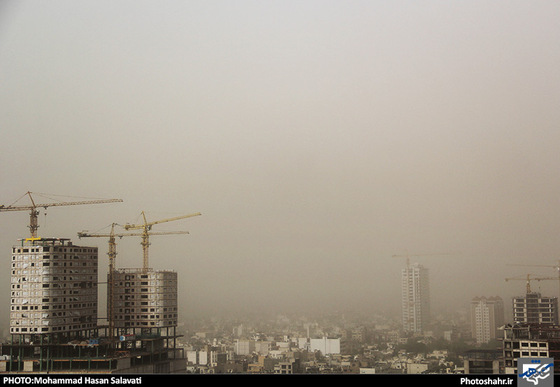 گزارش تصویری | هوای غبار آلود مشهد | عکاس : محمد حسن صلواتی
