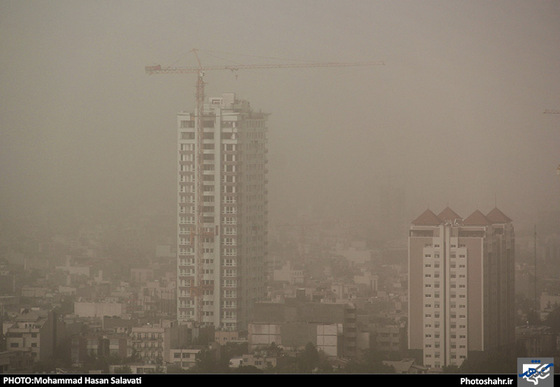 گزارش تصویری | هوای غبار آلود مشهد | عکاس : محمد حسن صلواتی