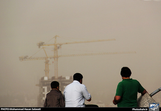 گزارش تصویری | هوای غبار آلود مشهد | عکاس : محمد حسن صلواتی