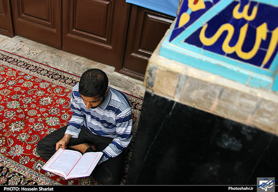 گزارش تصویری | آیین معنوی اعتکاف در حرم مطهر رضوی | عکاس : حسین شریعت