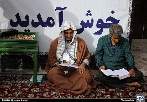 گزارش تصویری | آیین معنوی اعتکاف در حرم مطهر رضوی | عکاس : حسین شریعت
