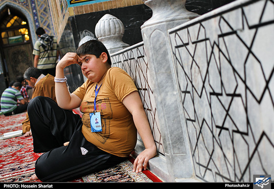 گزارش تصویری | آیین معنوی اعتکاف در حرم مطهر رضوی | عکاس : حسین شریعت