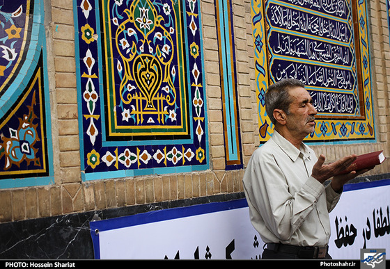 گزارش تصویری | آیین معنوی اعتکاف در حرم مطهر رضوی | عکاس : حسین شریعت