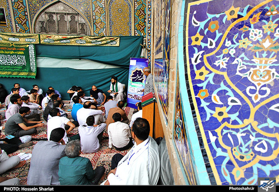 گزارش تصویری | آیین معنوی اعتکاف در حرم مطهر رضوی | عکاس : حسین شریعت