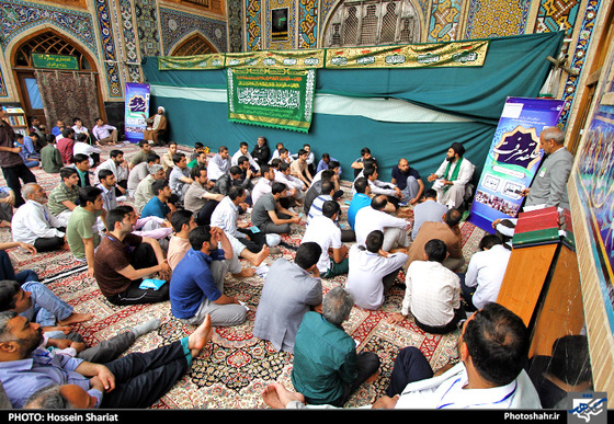 گزارش تصویری | آیین معنوی اعتکاف در حرم مطهر رضوی | عکاس : حسین شریعت