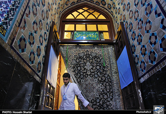 گزارش تصویری | آیین معنوی اعتکاف در حرم مطهر رضوی | عکاس : حسین شریعت