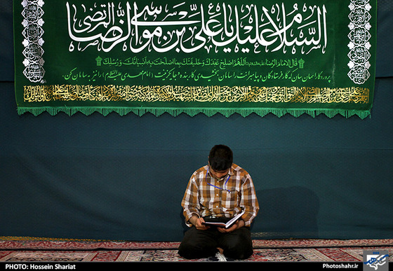 گزارش تصویری | آیین معنوی اعتکاف در حرم مطهر رضوی | عکاس : حسین شریعت
