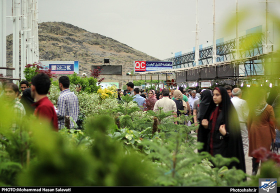 گزارش تصویری | چهاردهمین نمایشگاه بین المللی گل و گیاه، ابزار و ادوات باغبانی مشهد | عکاس : محمد حسن صلواتی