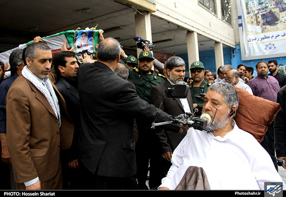 گزارش تصویری | تشییع و خاکسپاری شهید غلامرضا علیزاده | عکس : حسین شریعت