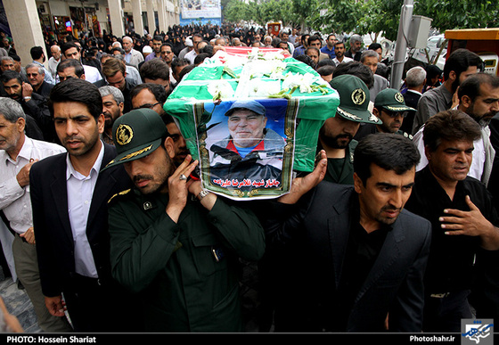 گزارش تصویری | تشییع و خاکسپاری شهید غلامرضا علیزاده | عکس : حسین شریعت