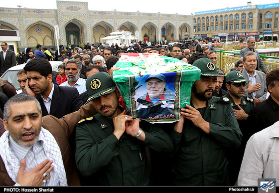 گزارش تصویری | تشییع و خاکسپاری شهید غلامرضا علیزاده | عکس : حسین شریعت