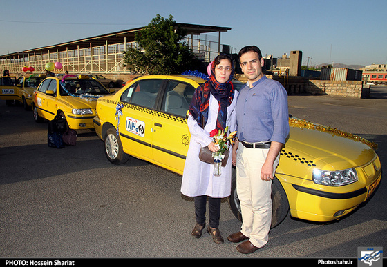 گزارش تصویری |  ورود 600 زوج دانشجو به مشهد مقدس | عکس : حسین شریعت