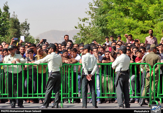 گزارش تصویری اعدام سه سارق مسلح در مشهد | عکس : محمد حسن صلواتی 