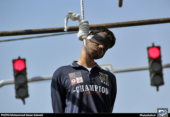 گزارش تصویری اعدام سه سارق مسلح در مشهد | عکس : محمد حسن صلواتی 