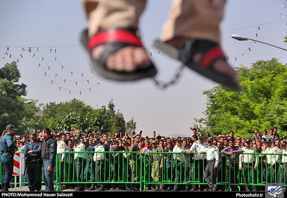 گزارش تصویری اعدام سه سارق مسلح در مشهد | عکس : محمد حسن صلواتی 