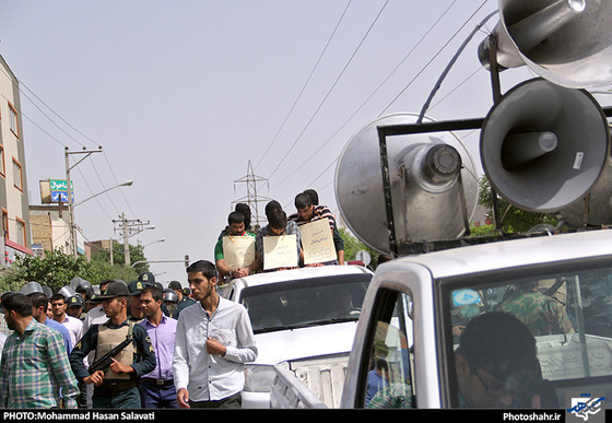 گزراش تصویری | طرح گرداندن اراذل و اوباش خطرناک در خیابان های مشهد مقدس |  عکس : محمد حسن صلواتی | شهرآرا