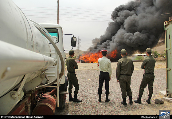 گزارش تصویری| امحاء 57 تن مواد مخدر و روان گردان در مشهد | عکس : محمد حسن صلواتی/شهرآرا