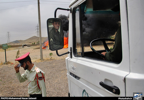 گزارش تصویری| امحاء 57 تن مواد مخدر و روان گردان در مشهد | عکس : محمد حسن صلواتی/شهرآرا