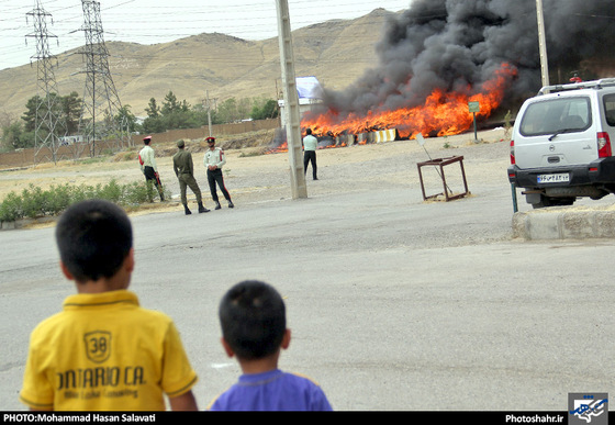 گزارش تصویری| امحاء 57 تن مواد مخدر و روان گردان در مشهد | عکس : محمد حسن صلواتی/شهرآرا