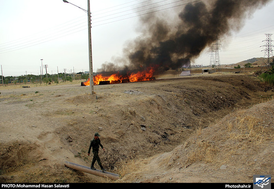گزارش تصویری| امحاء 57 تن مواد مخدر و روان گردان در مشهد | عکس : محمد حسن صلواتی/شهرآرا