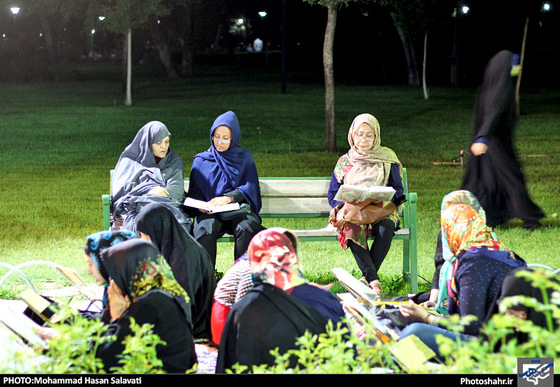  گزارش تصویری | جزء خوانی قرآن کریم در بوستان ملت | عکس:محمد حسن صلواتی /شهرآرا