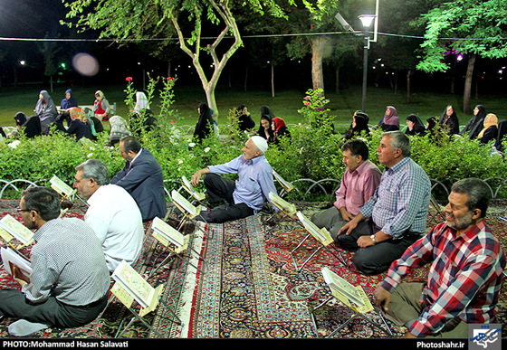  گزارش تصویری | جزء خوانی قرآن کریم در بوستان ملت | عکس:محمد حسن صلواتی /شهرآرا