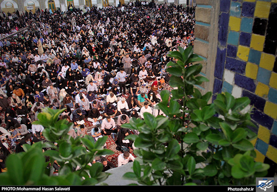 گزارش تصویری |  مراسم احیای شب نوزدهم ماه رمضان در حرم رضوی | عکس محمد حسن صلواتی/شهرآرا