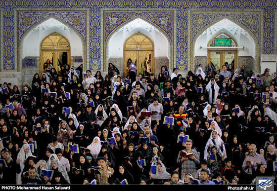 گزارش تصویری |  مراسم احیای شب نوزدهم ماه رمضان در حرم رضوی | عکس محمد حسن صلواتی/شهرآرا