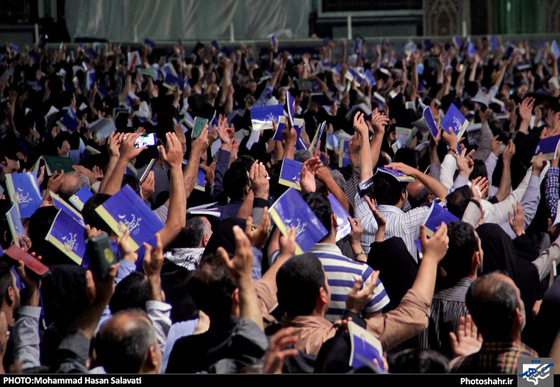 گزارش تصویری |  مراسم احیای شب نوزدهم ماه رمضان در حرم رضوی | عکس محمد حسن صلواتی/شهرآرا