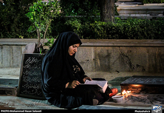 گزارش تصویری | احیای شب بیست و یک رمضان در گلزار شهدا بهشت رضا(ع) | عکس : محمد حسن صلواتی / شهرآرا