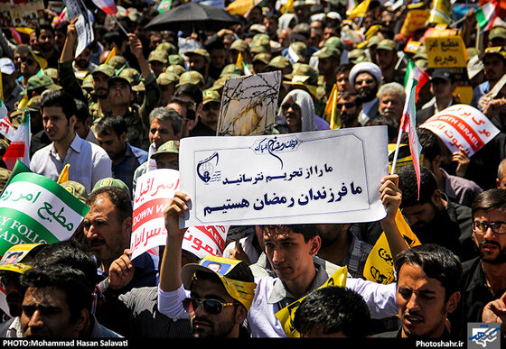 گزارش تصویری | راهپیمایی روز قدس در مشهد|عکس :محمد حسن صلواتی/شهرآرا