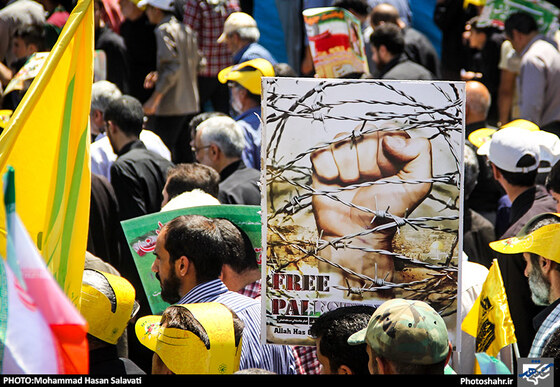 گزارش تصویری | راهپیمایی روز قدس در مشهد|عکس :محمد حسن صلواتی/شهرآرا