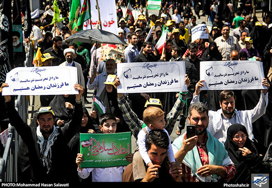 گزارش تصویری | راهپیمایی روز قدس در مشهد|عکس :محمد حسن صلواتی/شهرآرا